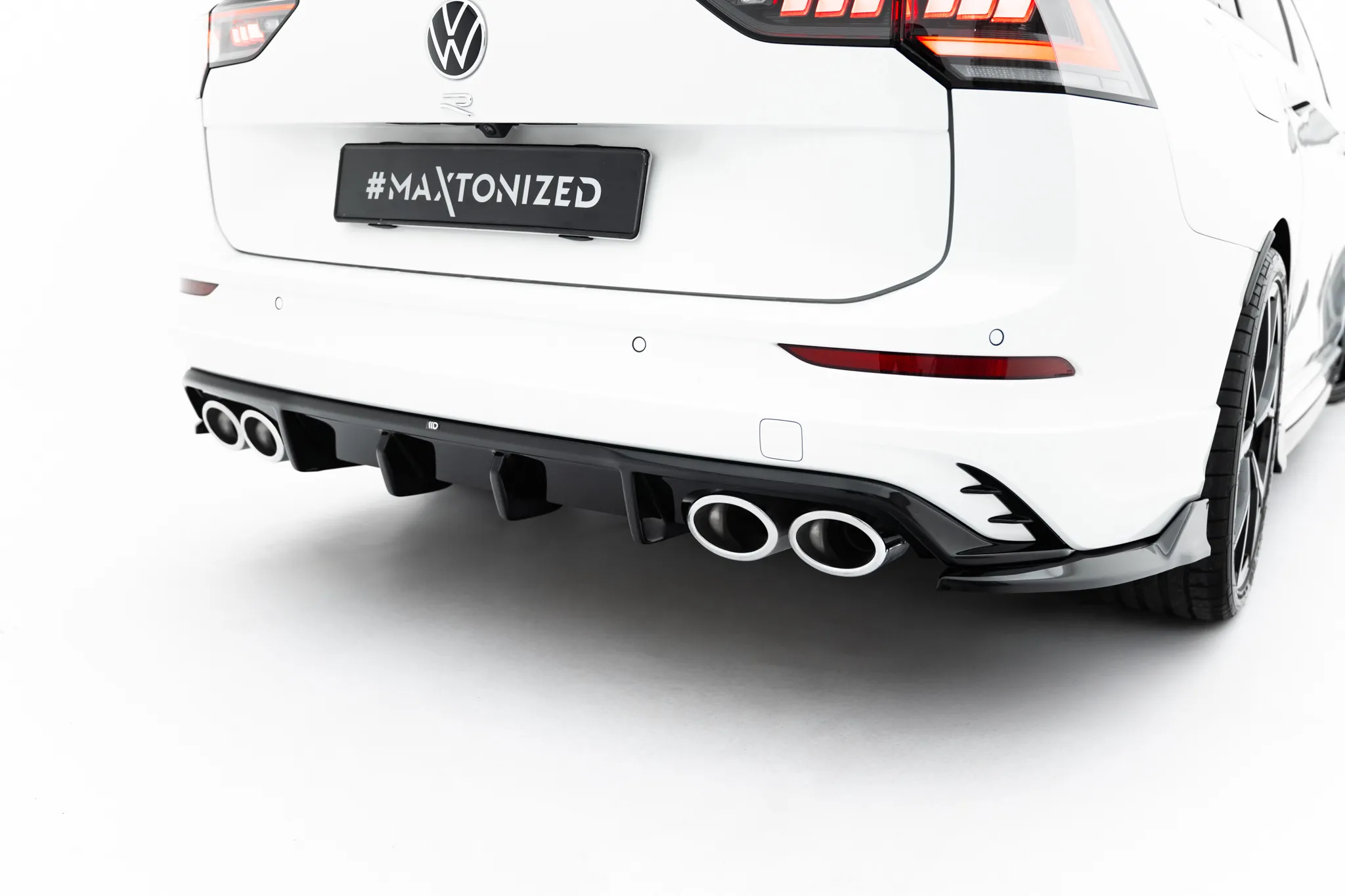 Diffuser VW Golf R Variant VIII Facelift 2024 -> | Glossy Black Edition – bilde 3