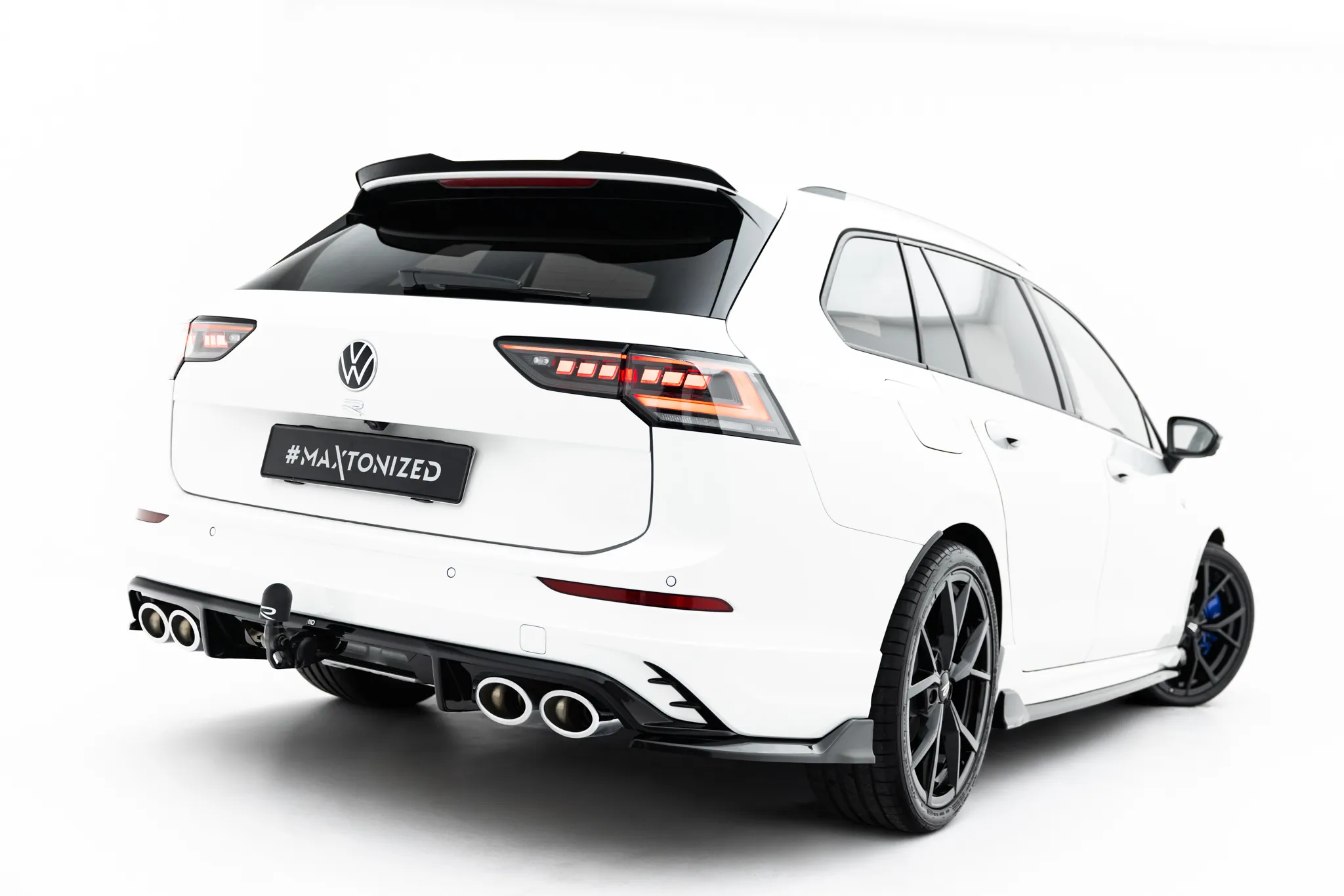Diffuser VW Golf R Variant VIII Facelift 2024 -> | Glossy Black Edition – bilde 6