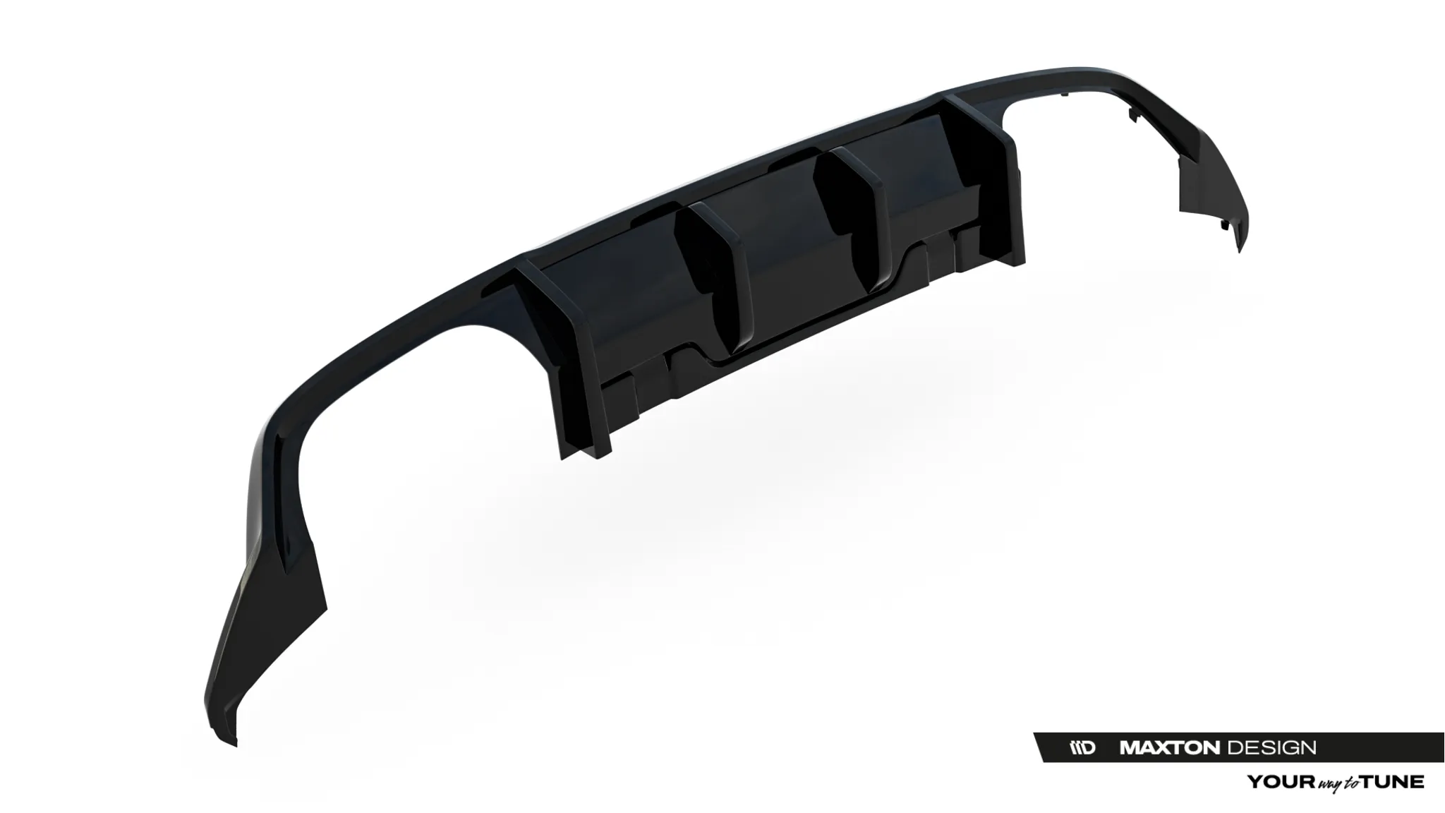 Diffuser VW Golf R Variant VIII Facelift 2024 -> | Glossy Black Edition – bilde 7
