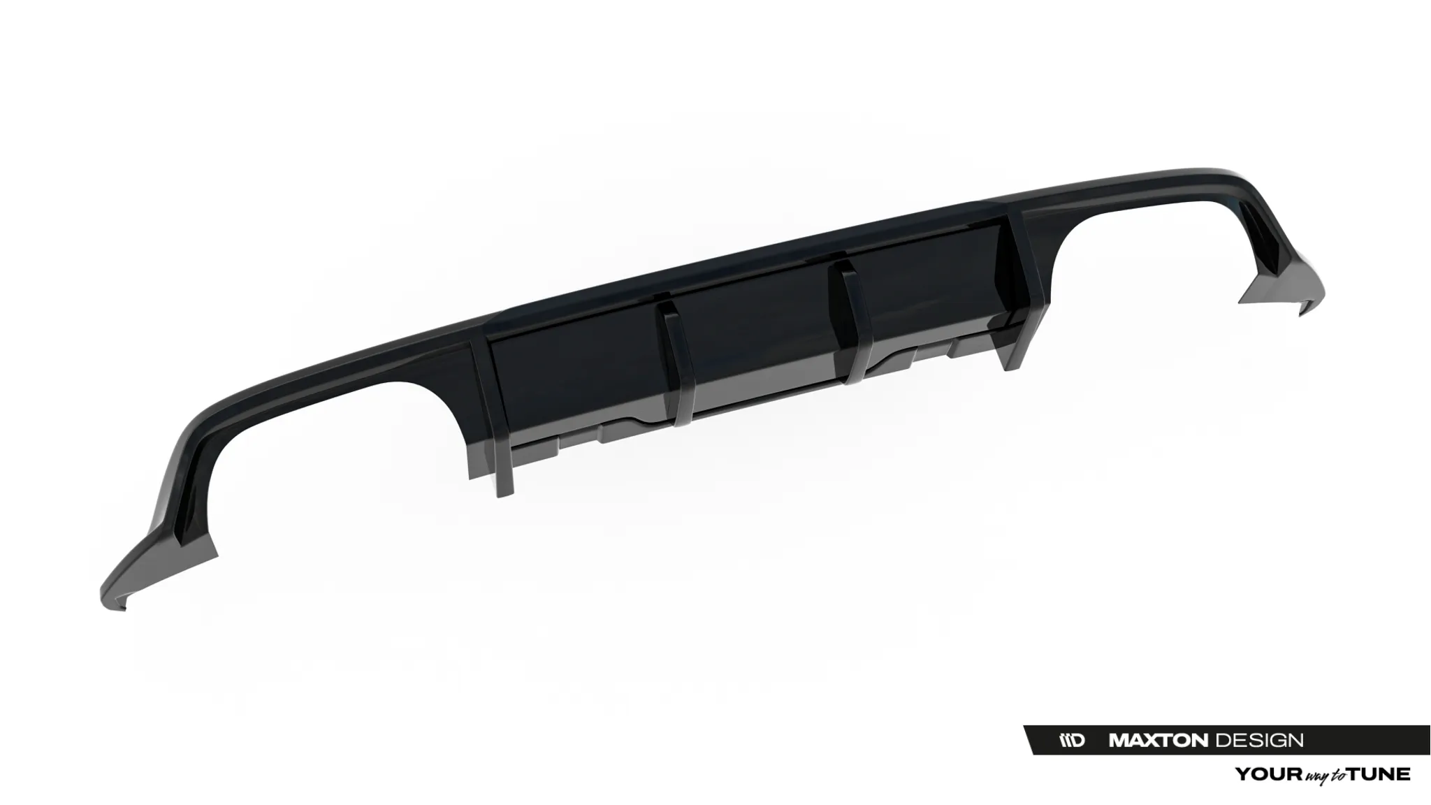 Diffuser VW Golf R Variant VIII Facelift 2024 -> | Glossy Black Edition – bilde 8