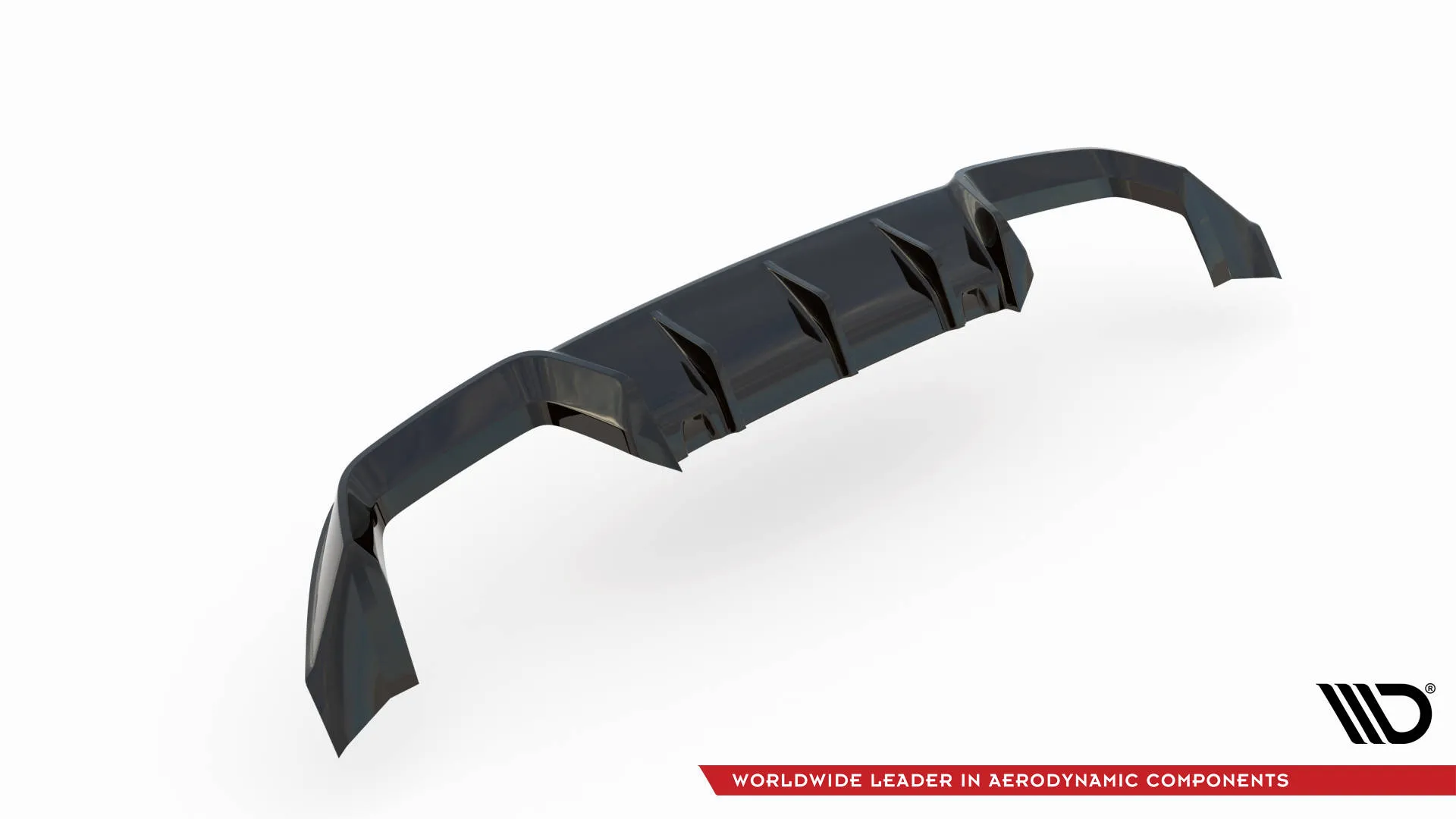 Diffuser VW Golf VII R 2013-2016 | Glossy Black Edition – bilde 5