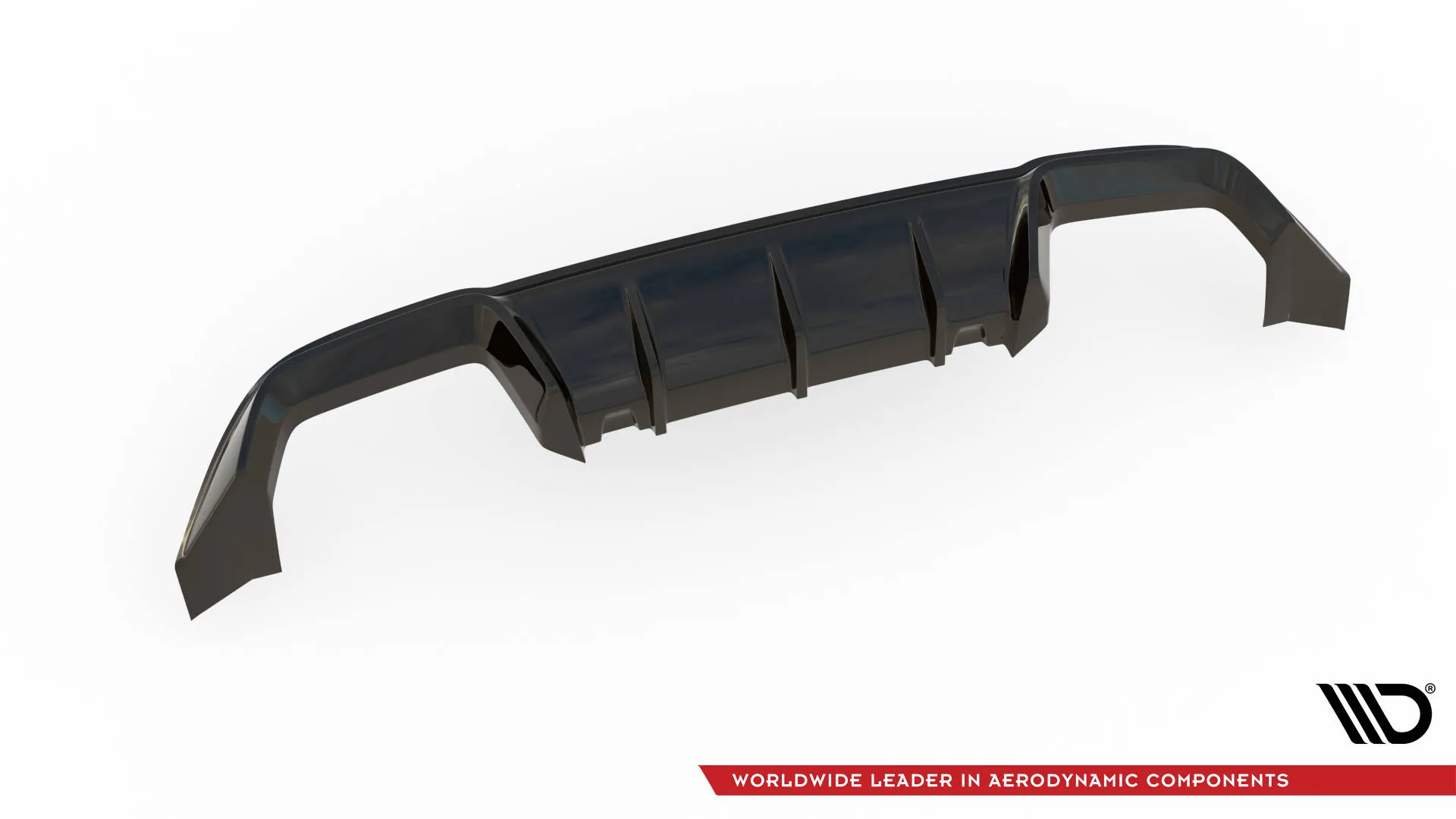 Diffuser VW Golf VII R 2013-2016 | Glossy Black Edition – bilde 6