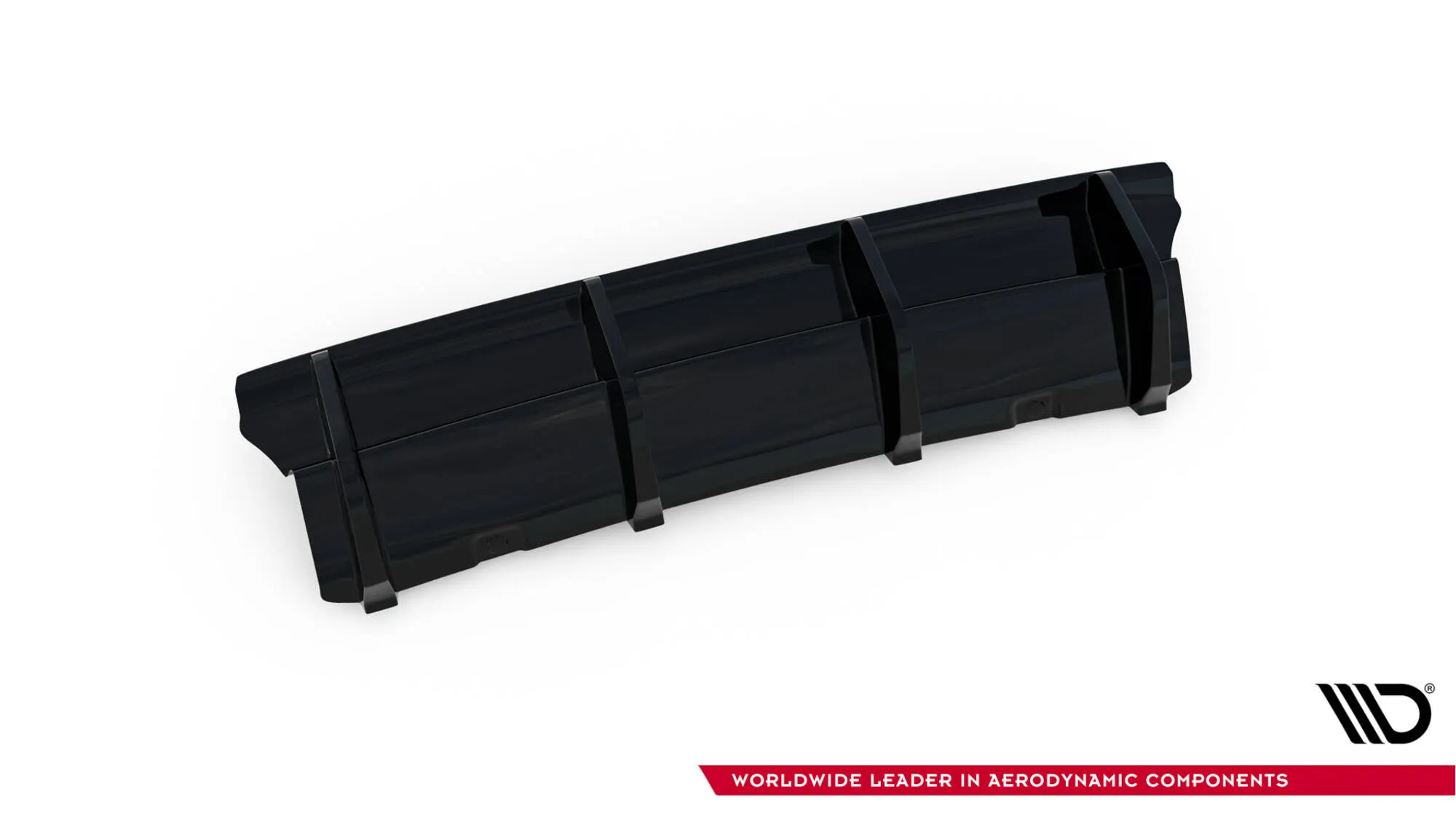 Diffuser VW Golf VII R / R-Line Facelift 2017-2020 | Glossy Black Edition – bilde 6