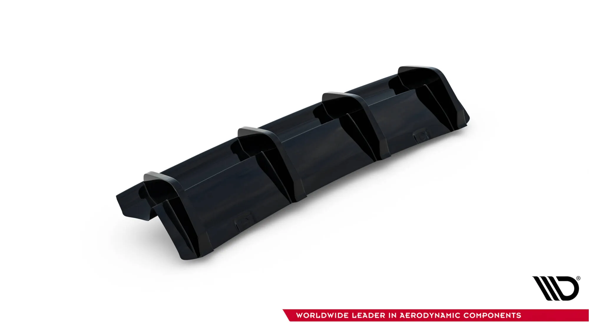 Diffuser VW Golf VII R / R-Line Facelift 2017-2020 | Glossy Black Edition – bilde 7