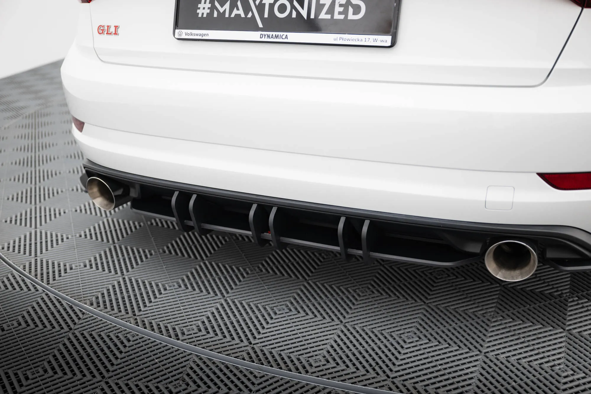 Diffuser VW Jetta Gli VII 2019 - 2021 | Street Pro Black Edition – bilde 2