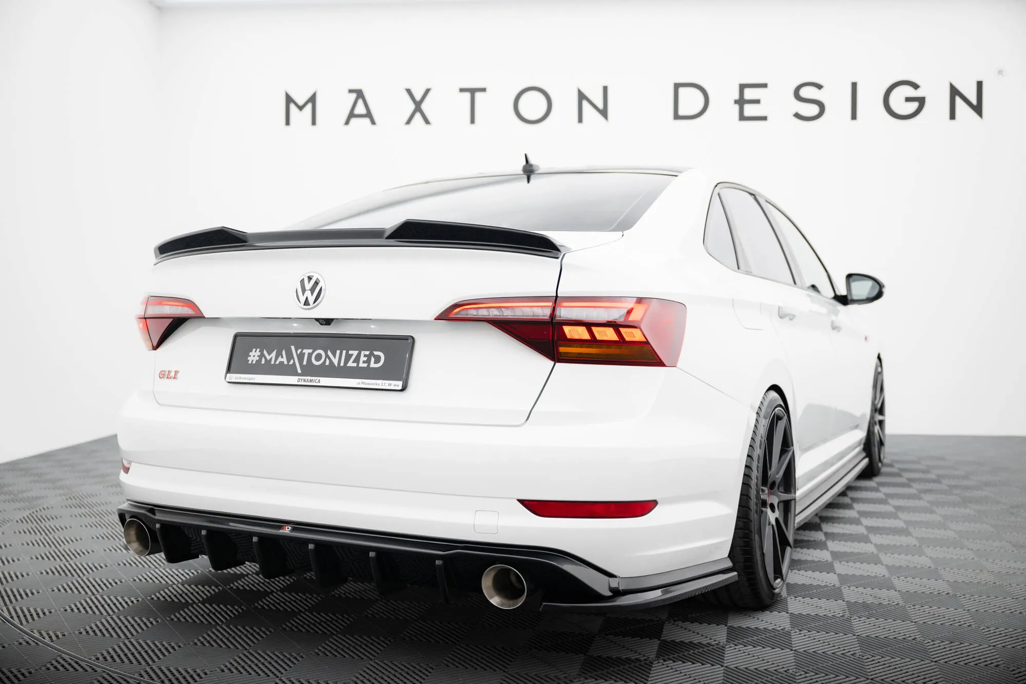 Diffuser VW Jetta Gli VII Facelift 2 2024 -> | Glossy Black Edition