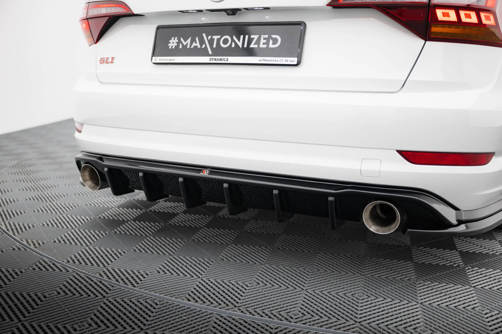 Diffuser VW Jetta Gli VII Facelift 2 2024 -> | Glossy Black Edition – bilde 2