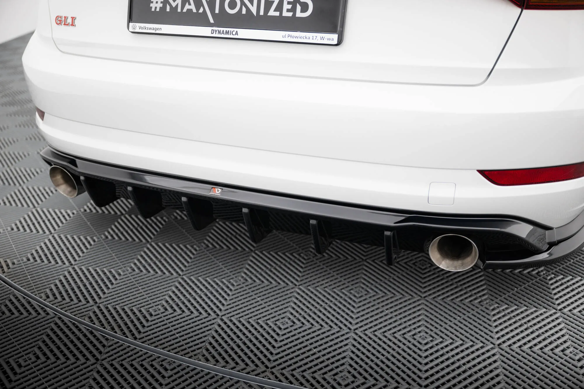 Diffuser VW Jetta Gli VII Facelift 2 2024 -> | Glossy Black Edition – bilde 7