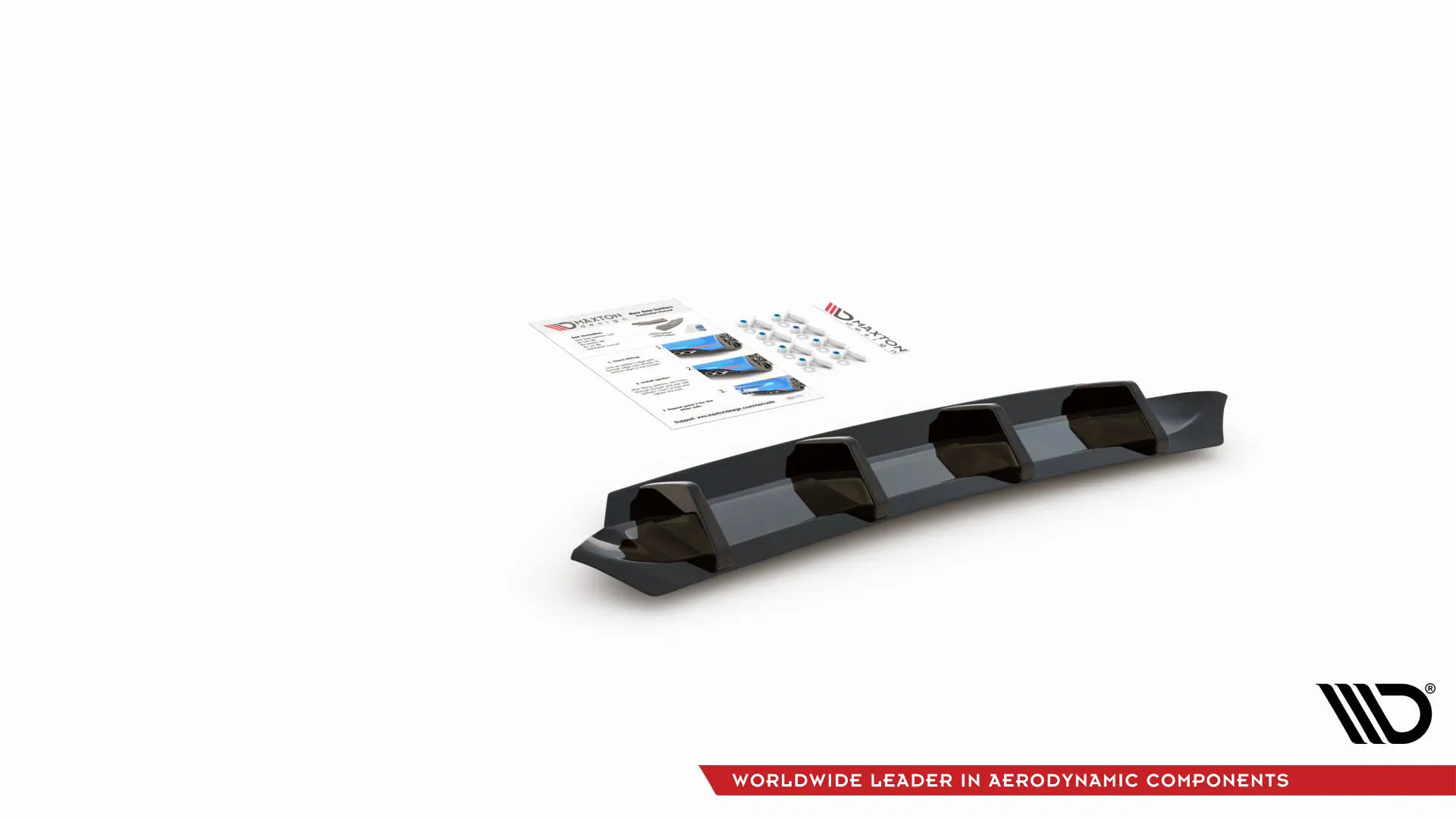 Diffuser VW Passat B8 facelift 2019 - 2023 | Glossy Black Edition – bilde 5
