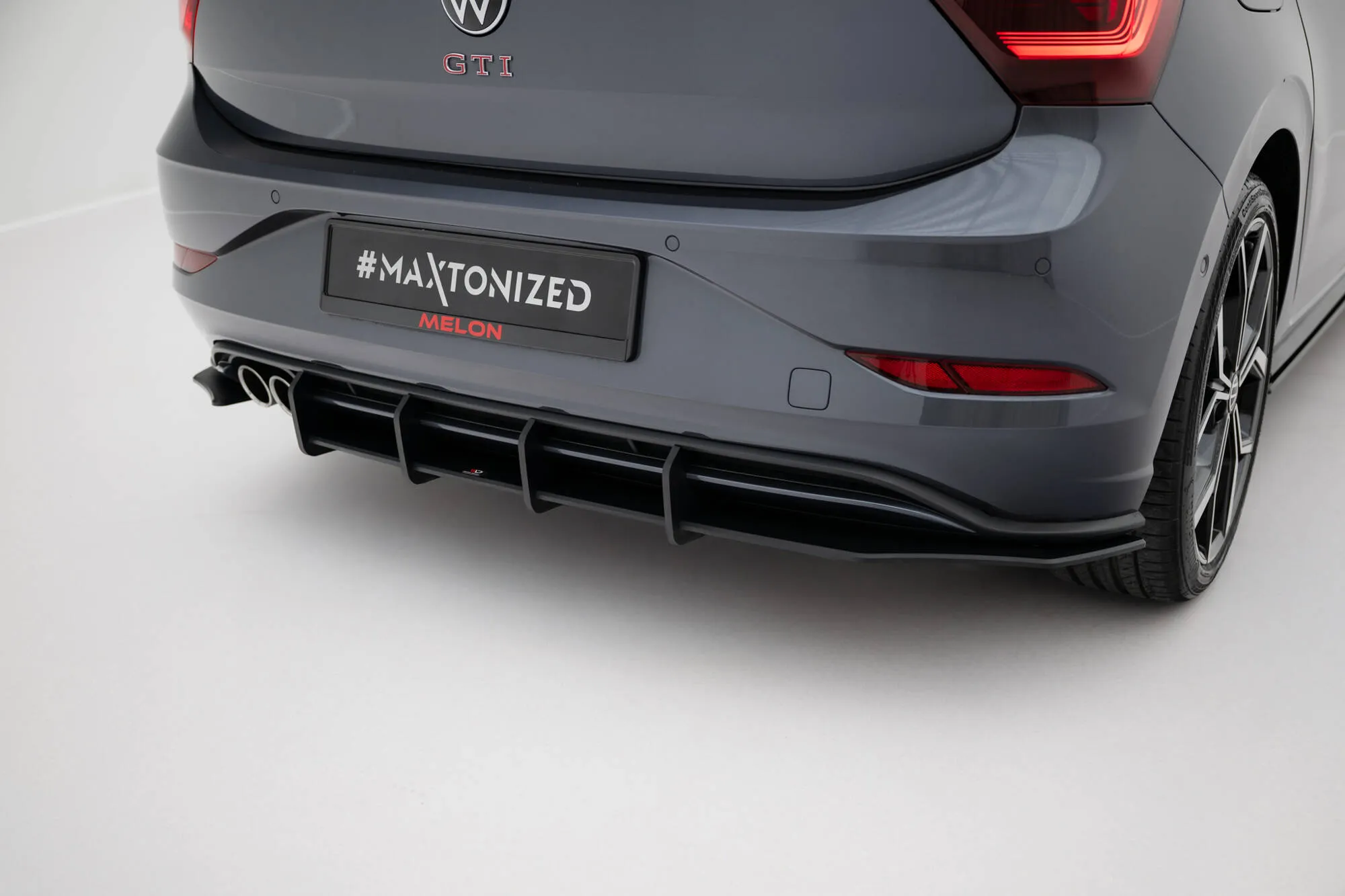 Diffuser VW Polo GTI VI Facelift 2021 -> | Street Pro Black Edition – bilde 2