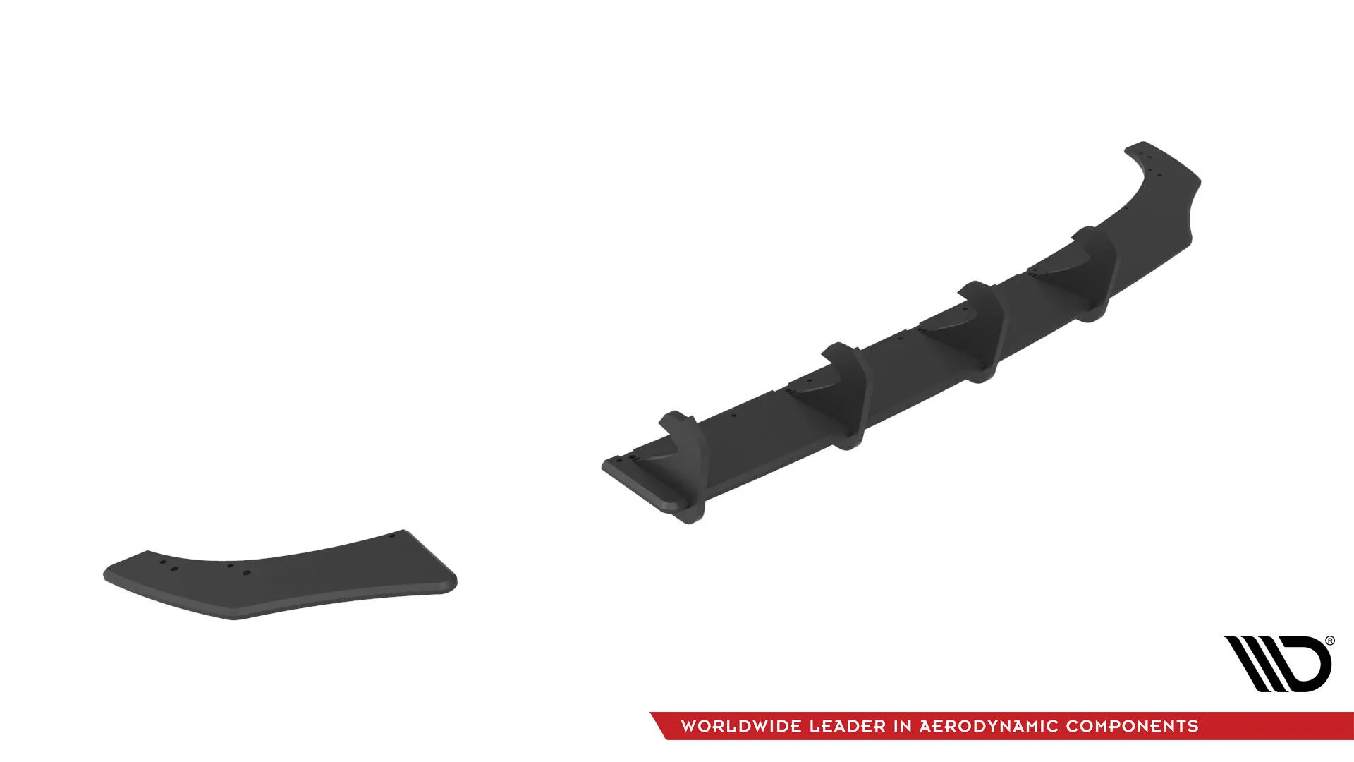 Diffuser VW Polo GTI VI Facelift 2021 -> | Street Pro Black Edition – bilde 4