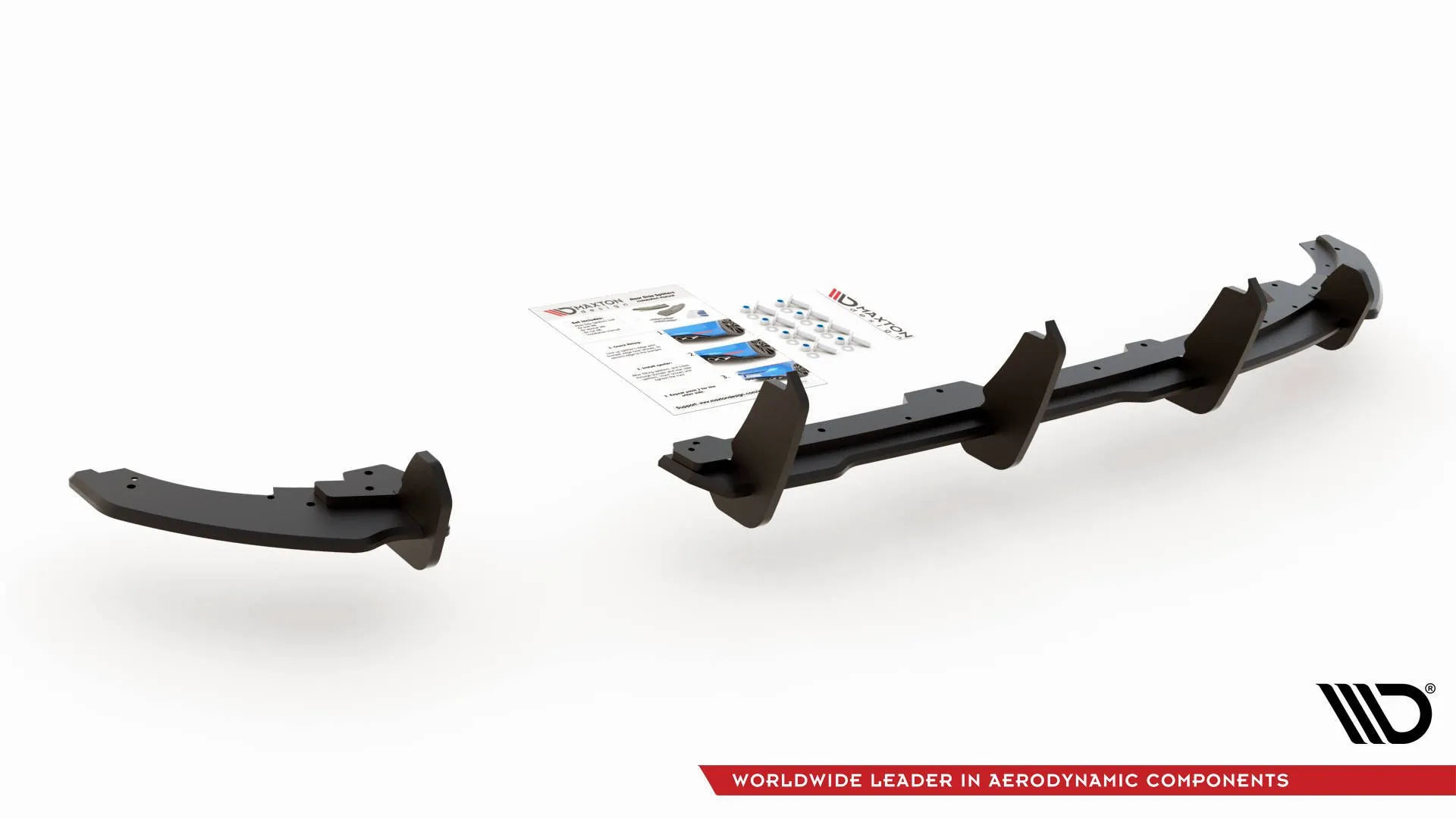 Diffuser VW Polo VI GTI 2017-2021 | Street Pro Black Edition – bilde 5