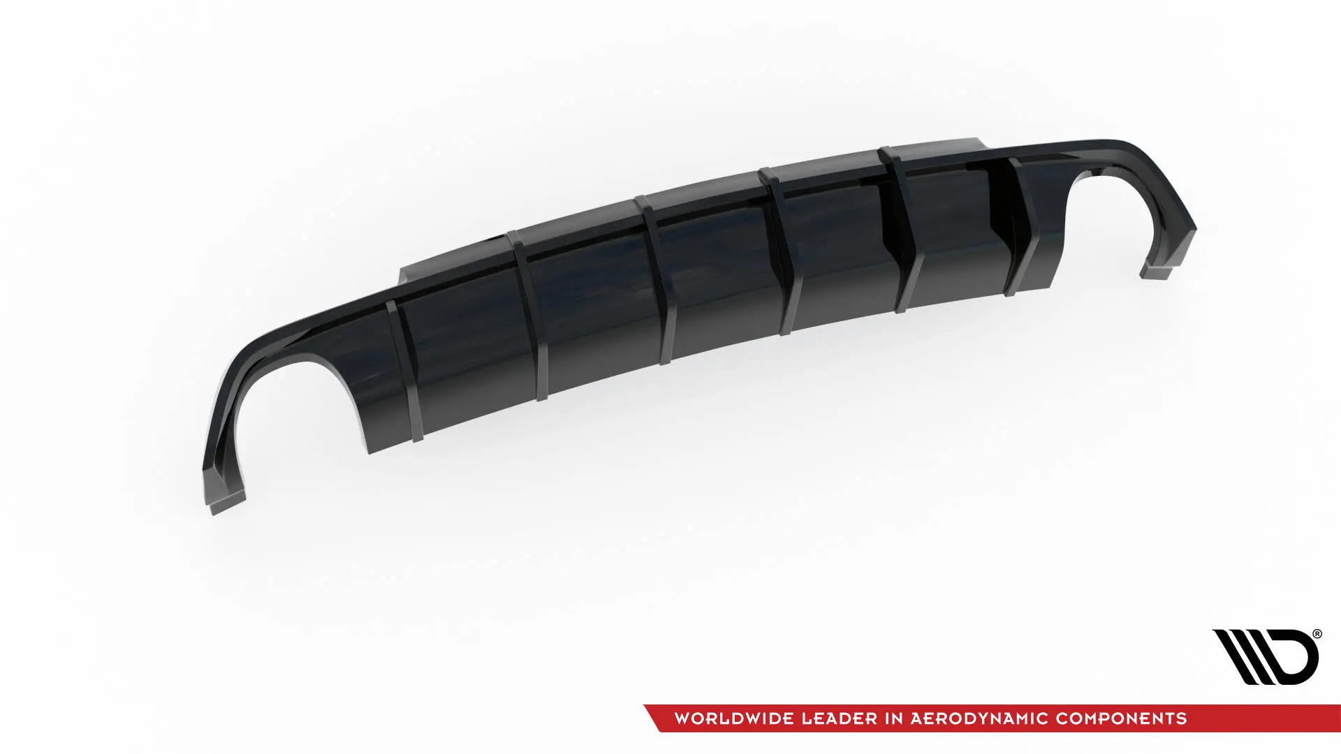 Diffuser VW Scirocco R mk3 2008 - 2014 | Glossy Black Edition – bilde 5