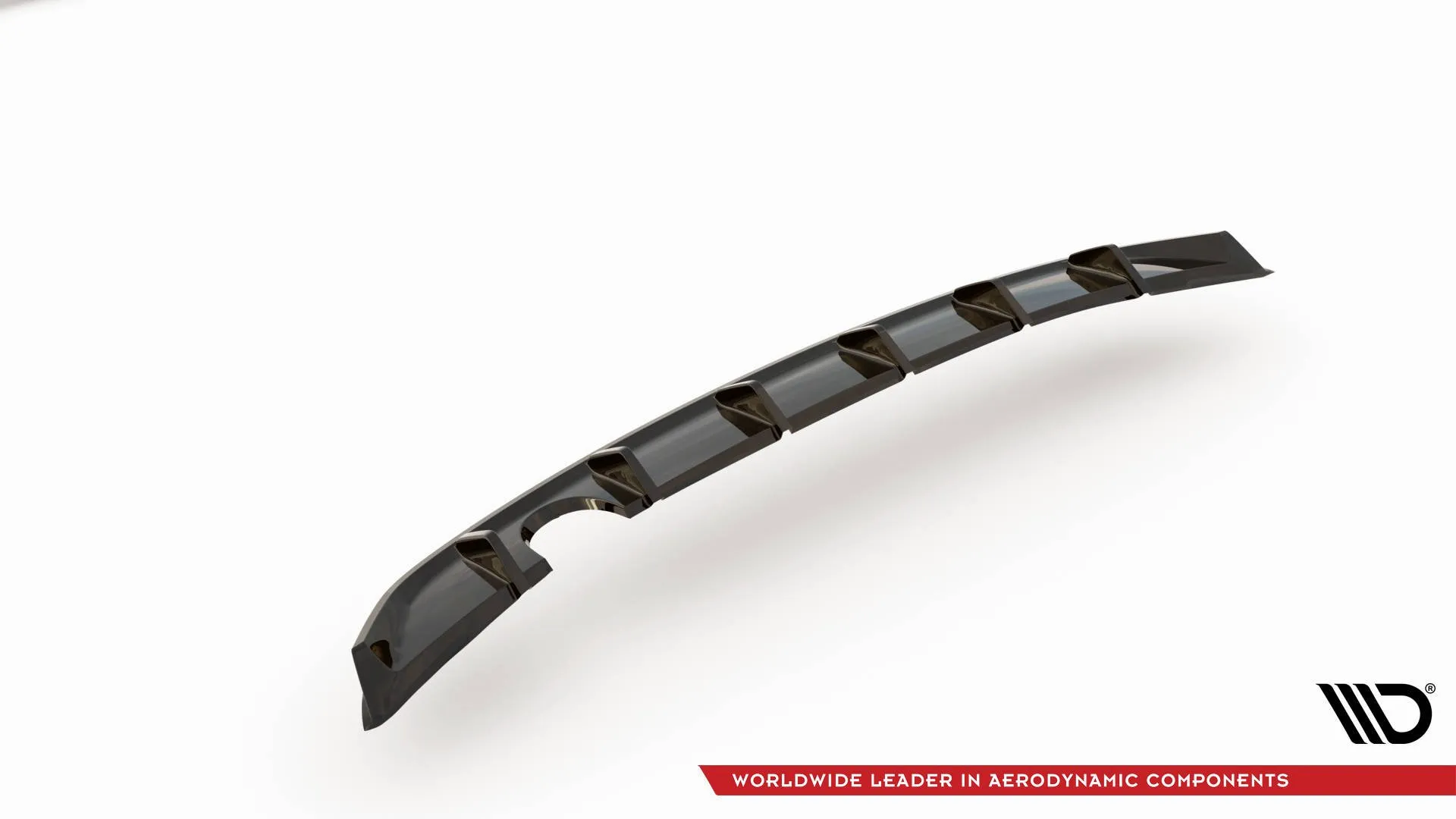 Diffuser VW UP GTI 2018-> | Glossy Black Edition – bilde 3