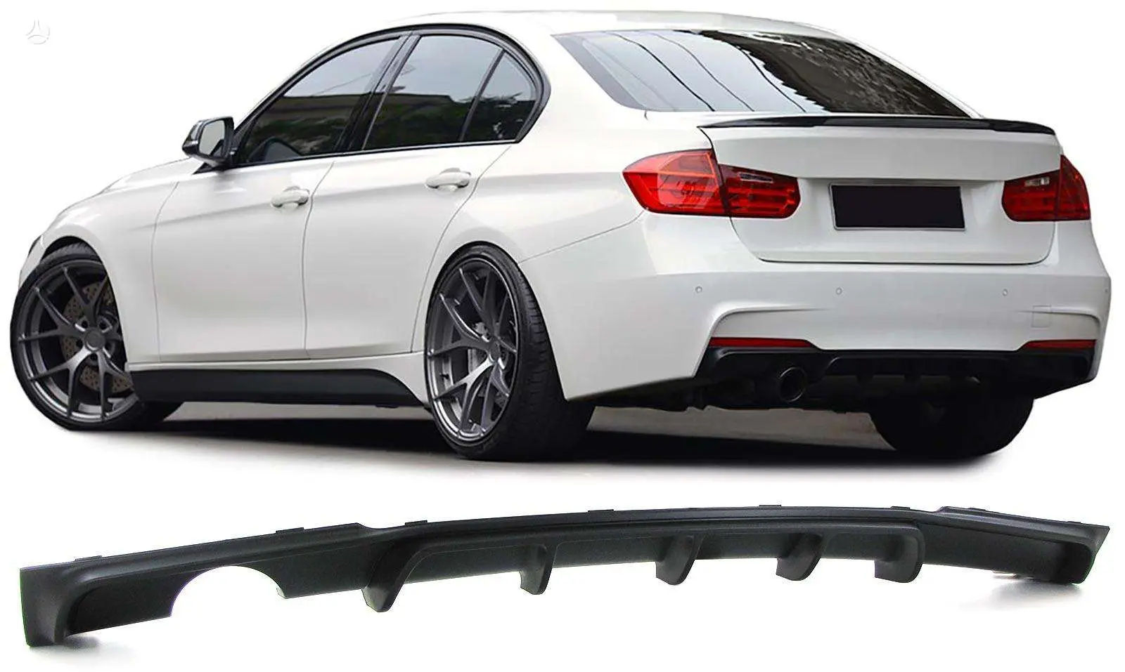 Diffusør BMW 3 (F30/F31) M3 design M-Pakke 2011 - 2018
