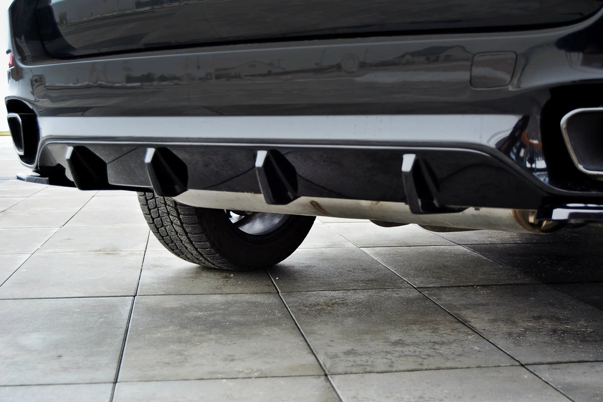 Diffusør BMW X5 (F15) 2013 - 2018 | Glossy Black Edition – bilde 3