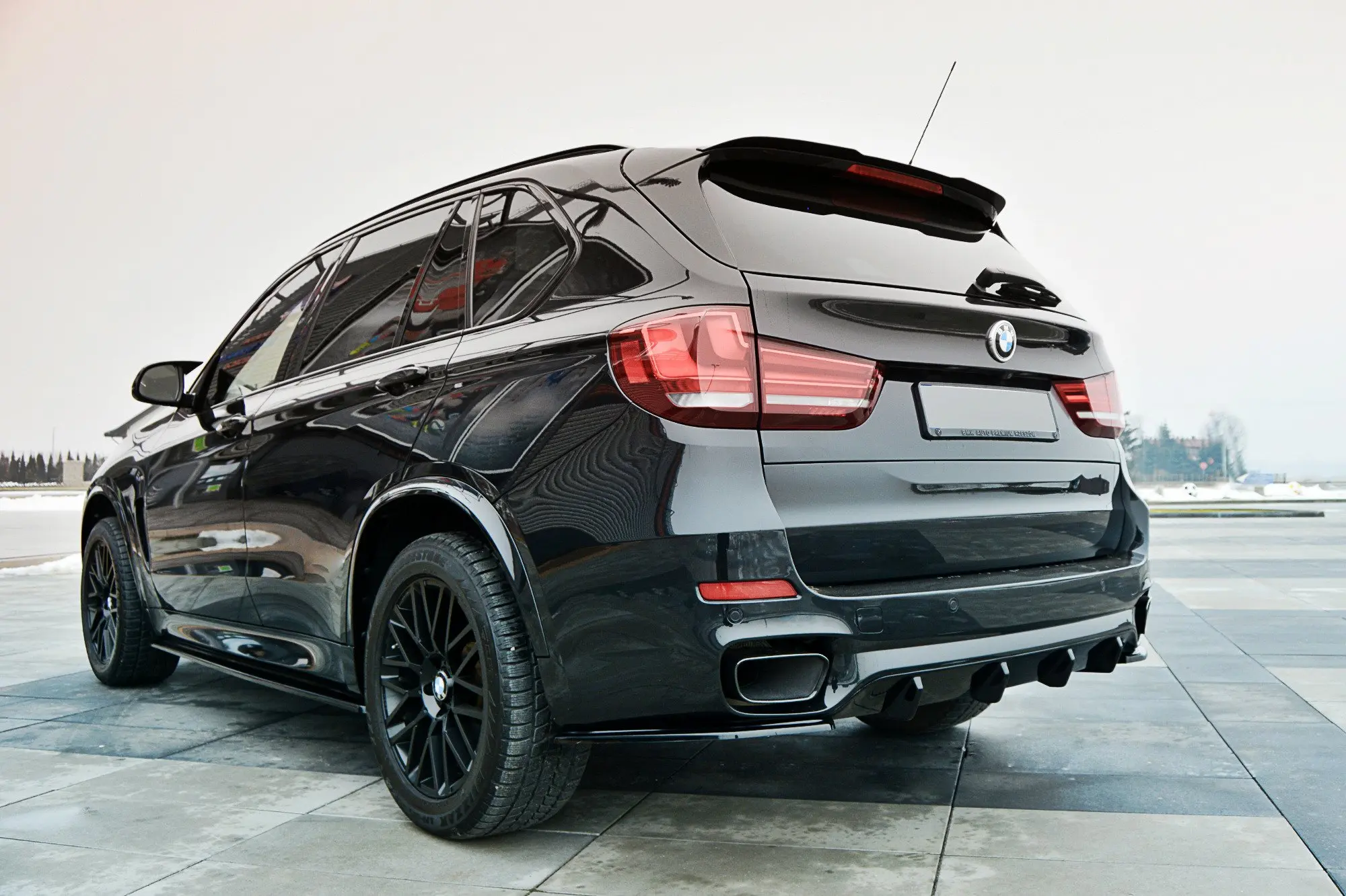 Diffusør BMW X5 (F15) 2013 - 2018 | Glossy Black Edition – bilde 4