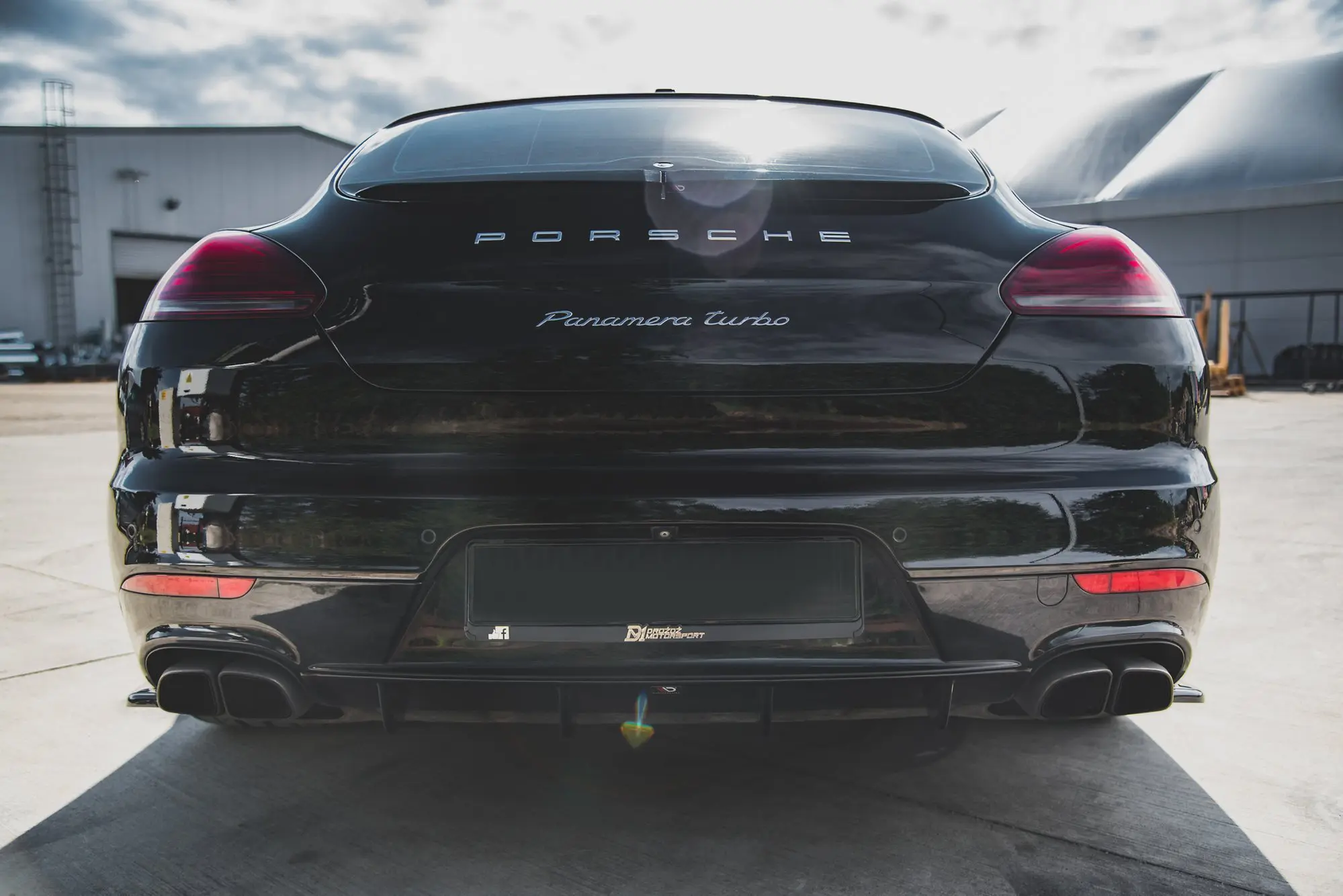 Diffusør Porsche Panamera Turbo I (970) Facelift 2013-2016 – bilde 2
