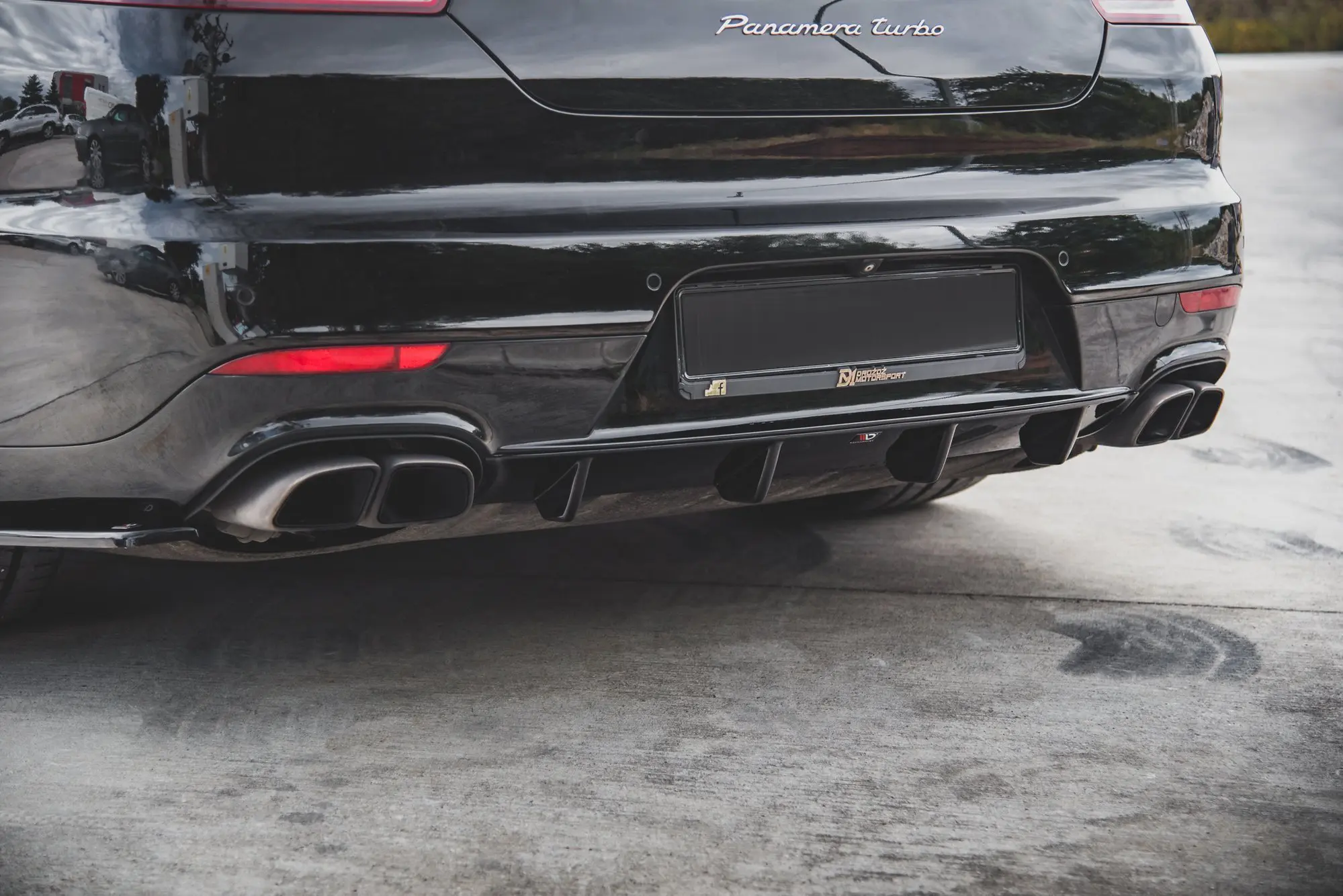 Diffusør Porsche Panamera Turbo I (970) Facelift 2013-2016 – bilde 5