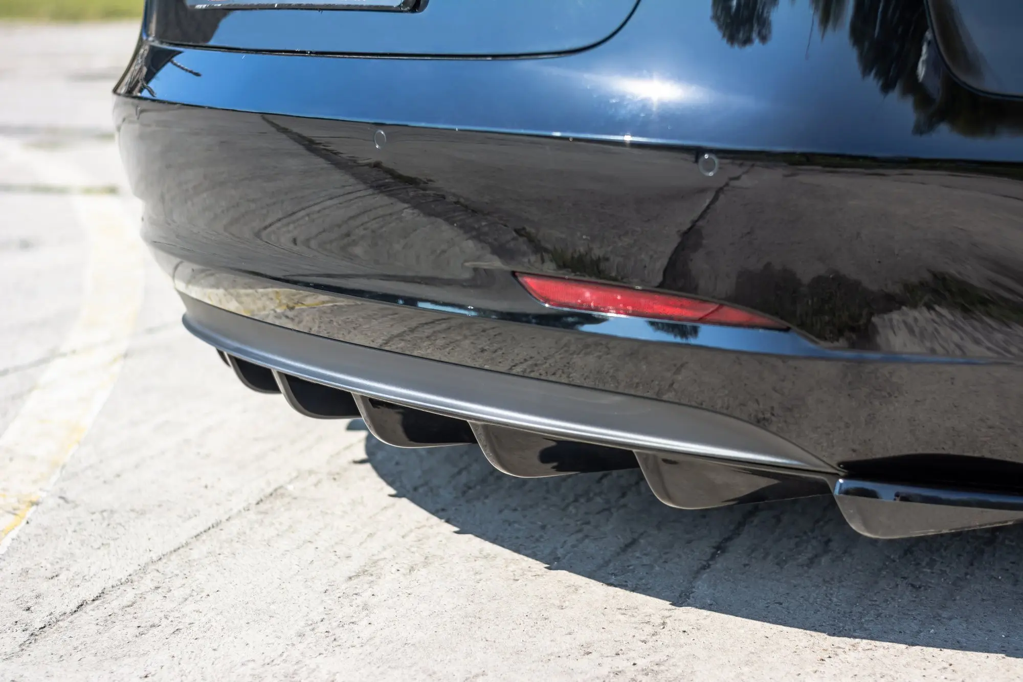 Diffusør Tesla Model 3 2017 - 2023 │ Black Edition – bilde 4