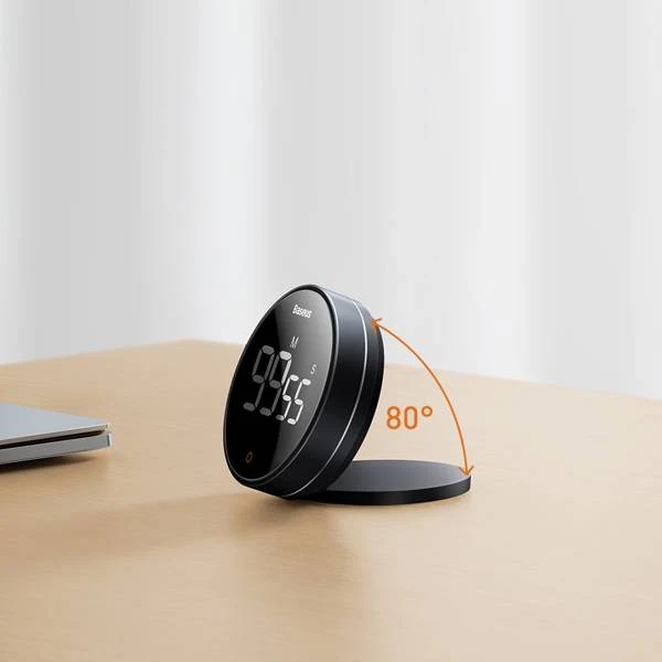 Digitalt magnetisk LED HD-timerminuttstoppur │ Baseus Heyo Rotation Pro Image 6