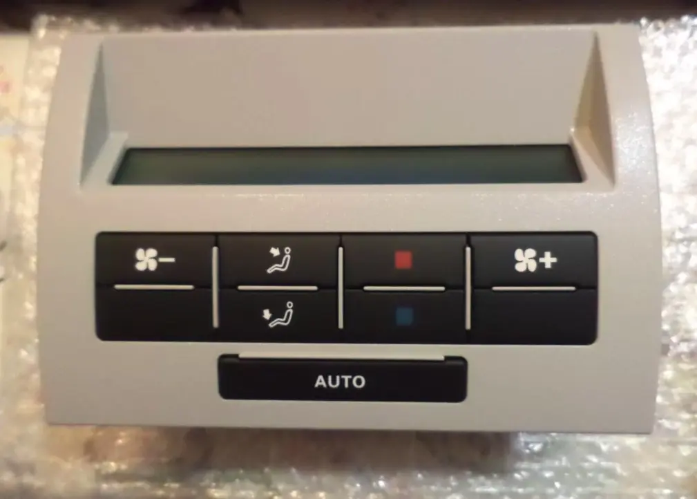 Display and control unit Climatronic Pearl Grey VW T5 2003-2015