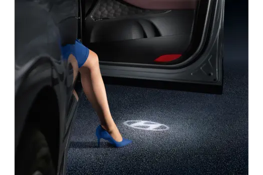 Dør-projektor LED Hyundai - sett 2 stk. – bilde 7