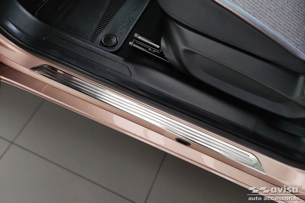 Dørbeskytter dørlister Fiat 500e I 2013 - 2019 / Fiat 500e II 2020 ->
