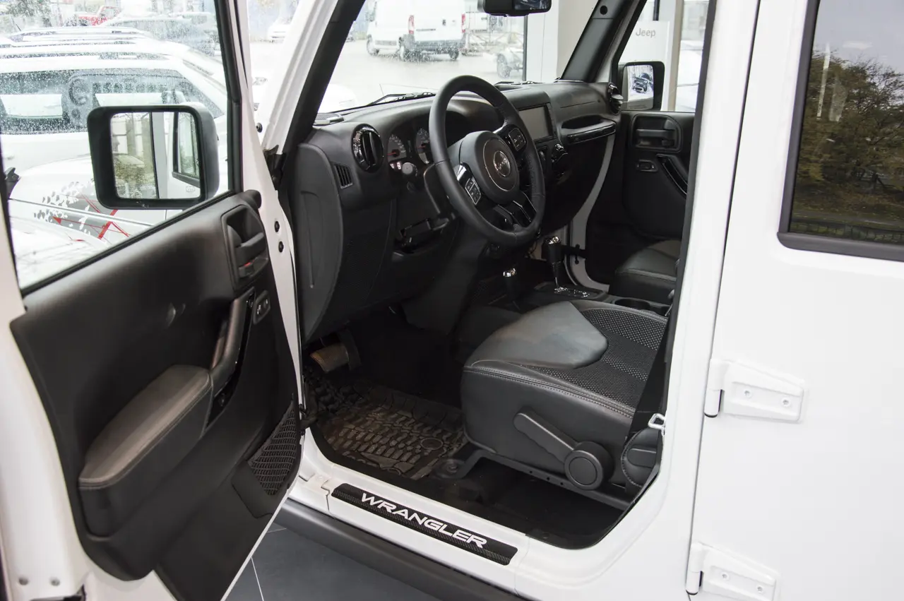 Dørbeskytter dørlister folie Jeep Wrangler JK 2006 - 2018