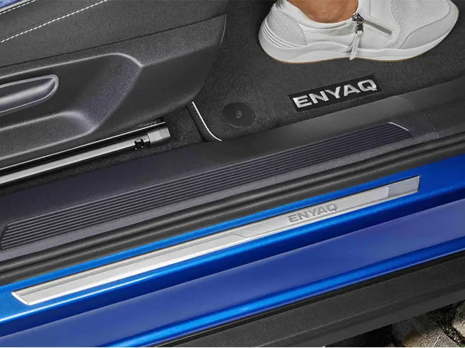 Dørbeskytter dørlister foran Škoda Enyaq iV 2020 ->