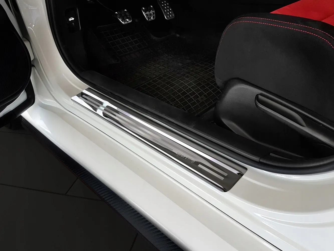 Dørbeskytter dørlister Honda Civic X 2017->Black Edition Image 1