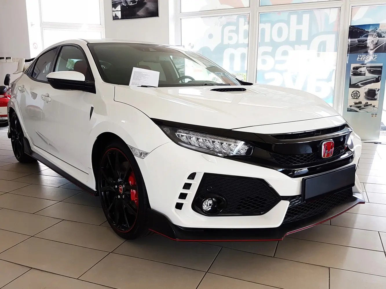 Dørbeskytter dørlister Honda Civic X 2017->Black Edition Image 8