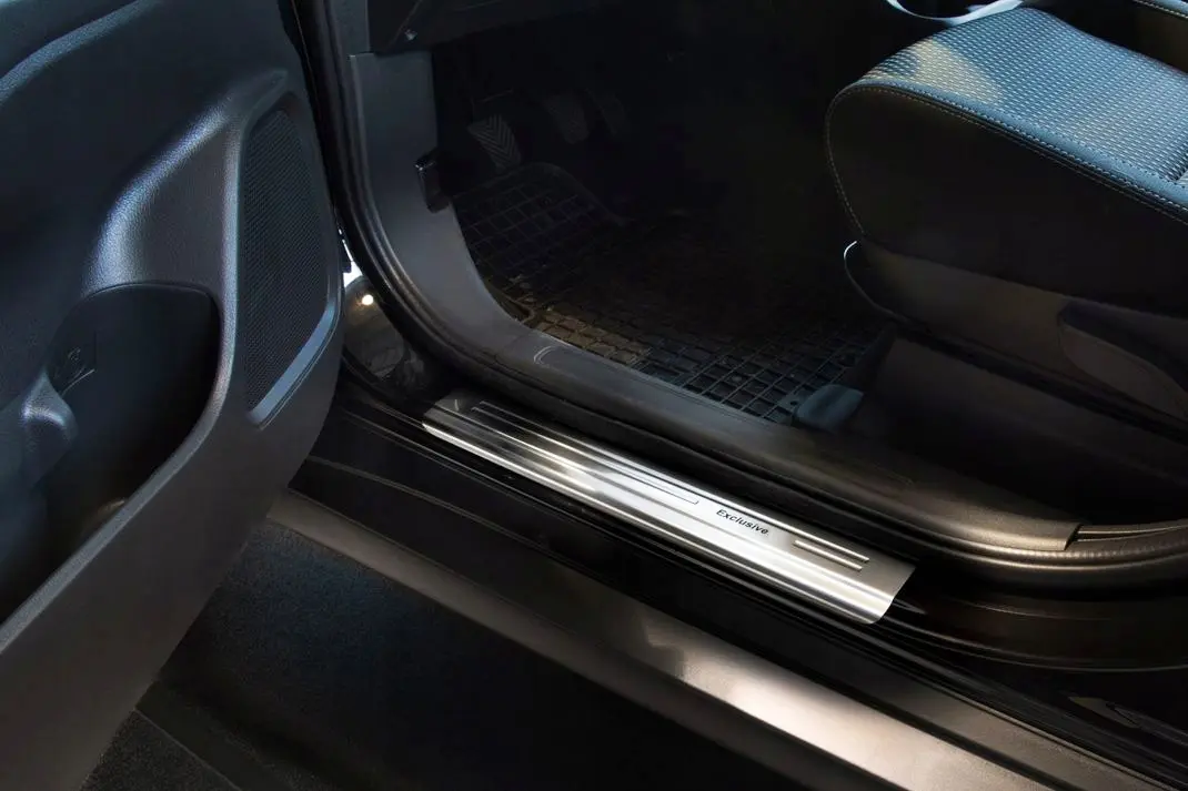 Dørbeskytter dørlister Mitsubishi ASX I 2010 - 2023 │ Exclusive Edition Silver