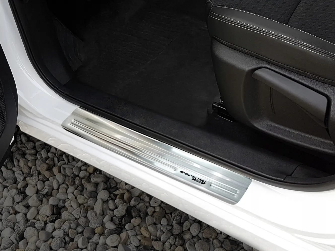 Dørbeskytter dørlister Renault Kadjar 2015 - 2022 │ Special Edition Silver