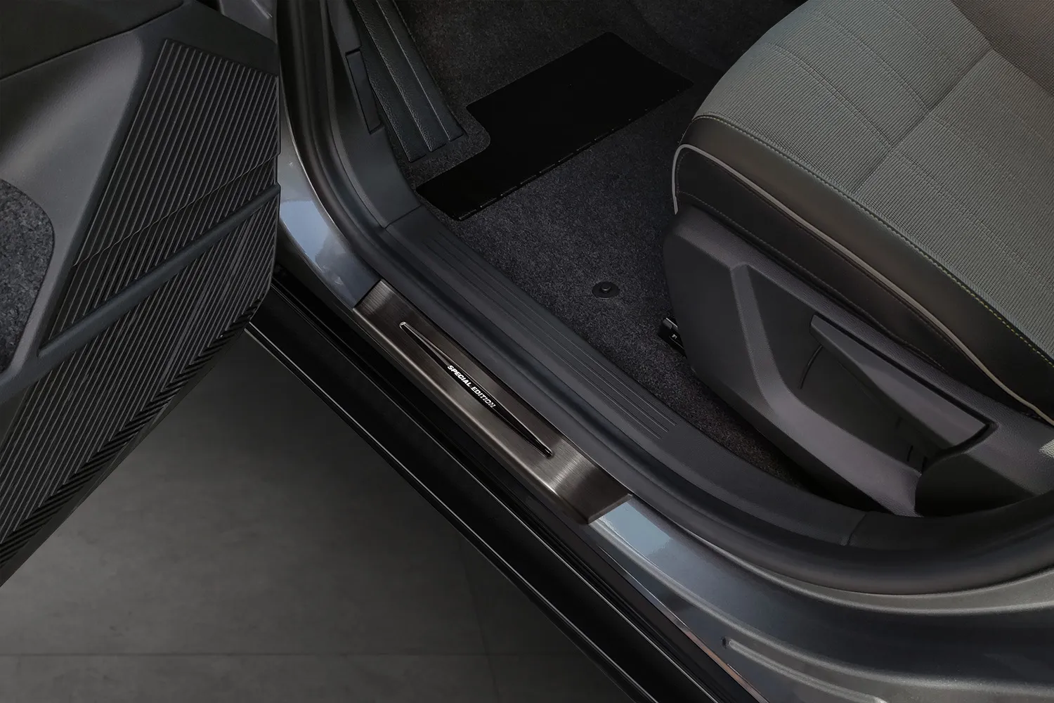 Dørbeskytter dørlister Renault Megane E-Tech 2022 -> | Dørterskel beskyttelse Special Black Edition