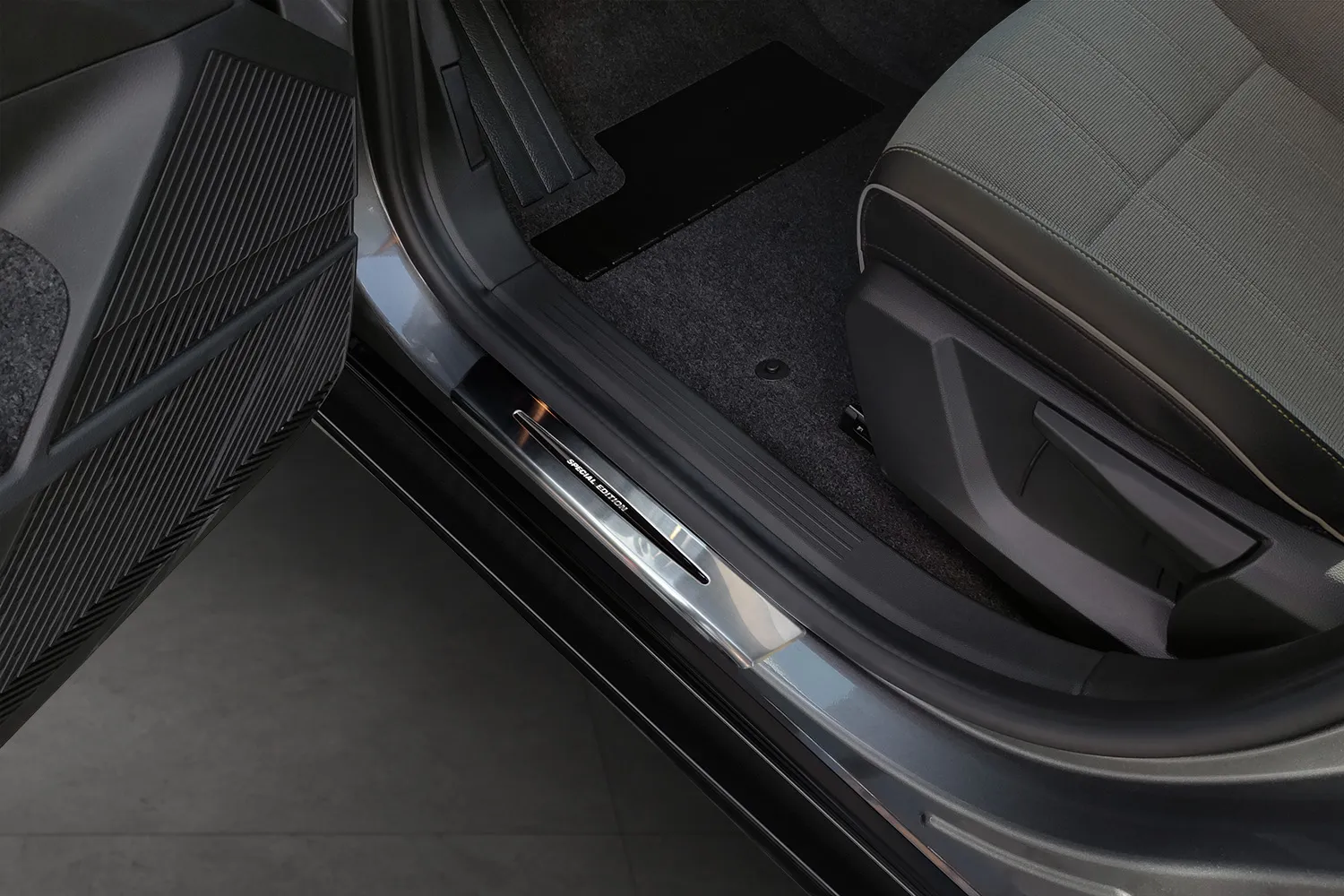 Dørbeskytter dørlister Renault Megane E-Tech 2022 -> | Dørterskel beskyttelse Special Chrome Edition