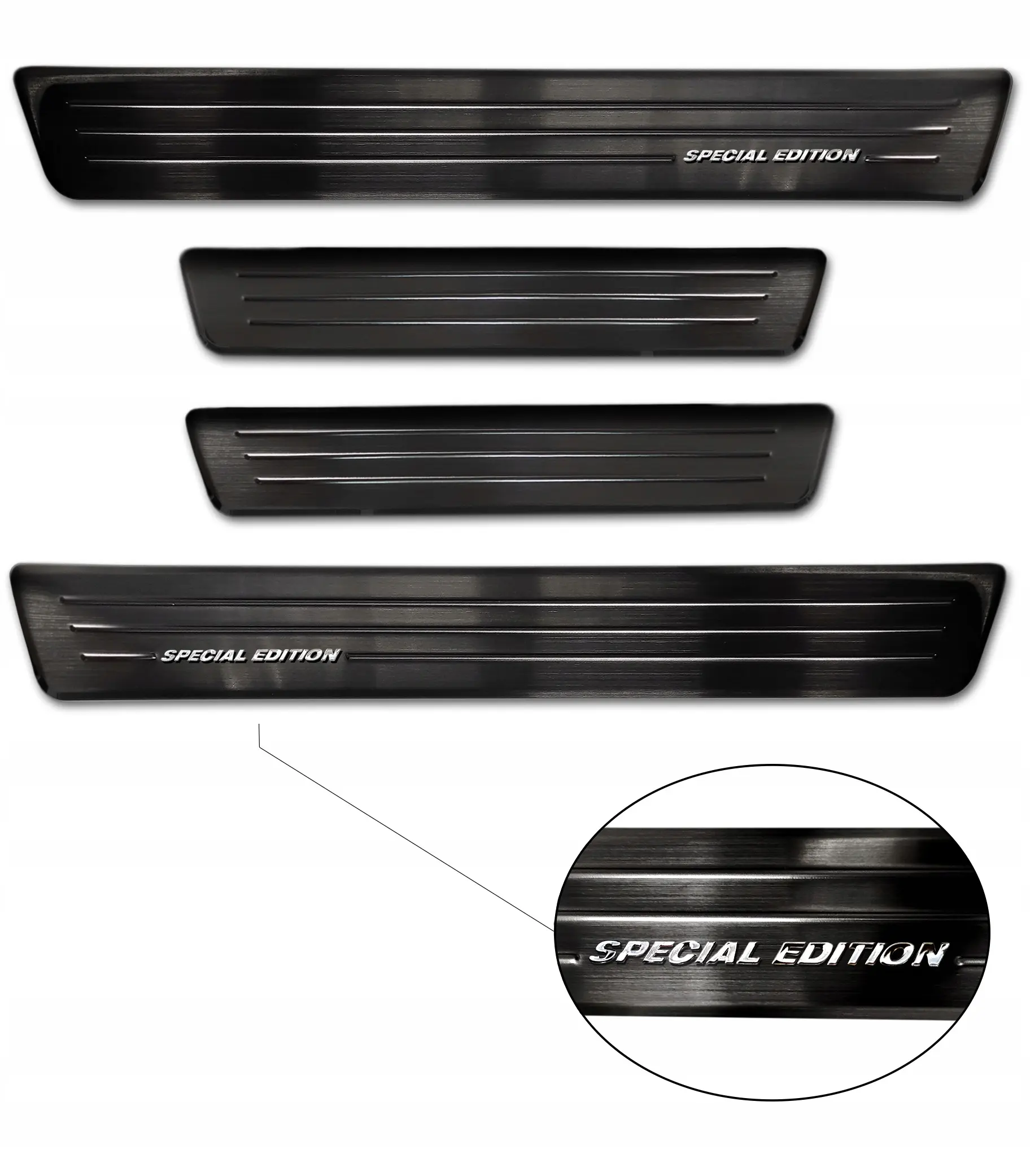 Dørbeskytter dørlister Renault Zoe 2019 - 2024 Image 5