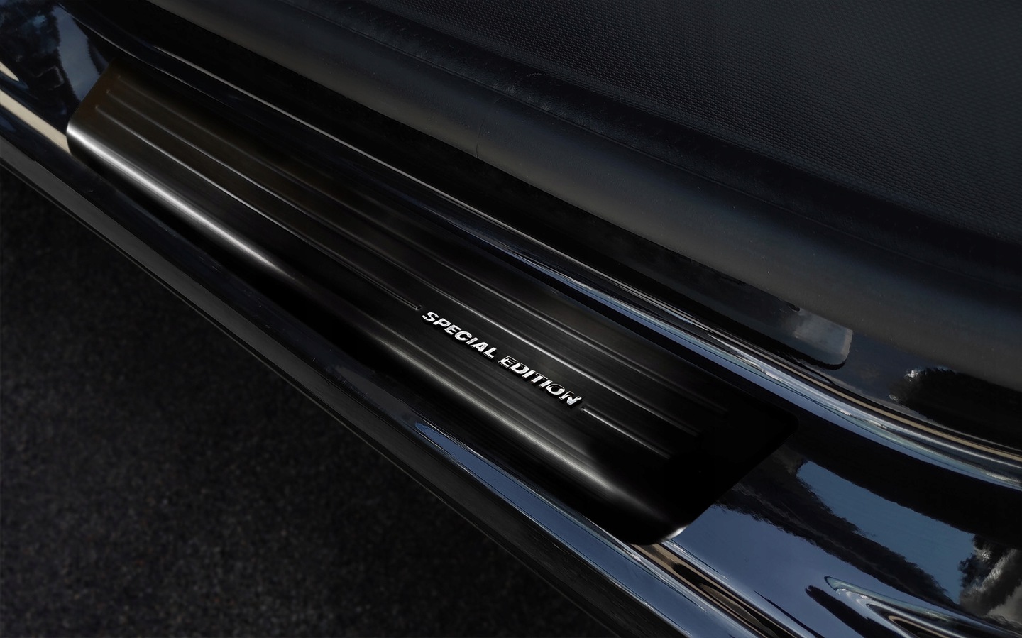 Dørbeskytter dørlister Smart Forfour II  W453/W453 EQ 2014-> Special Edition Black Image 3