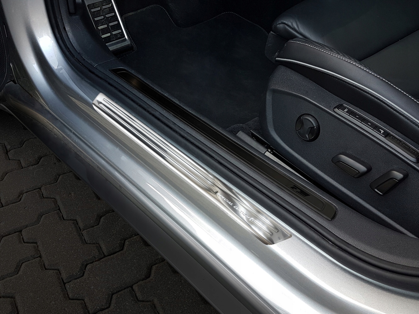 Dørbeskytter dørlister VW Arteon 2017 - 2025 │ Special Edition Silver