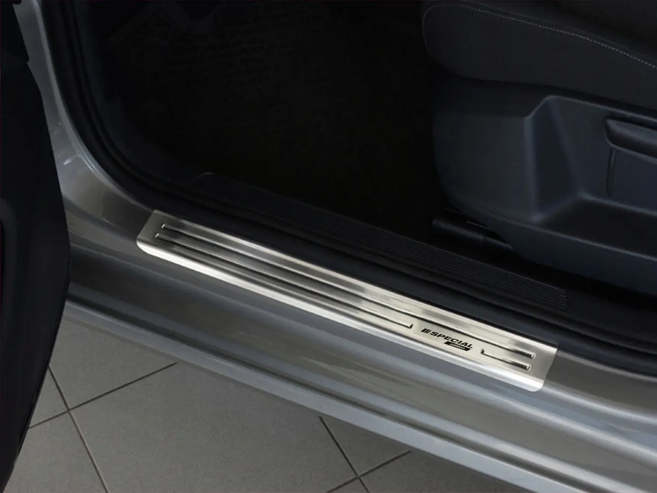 Dørbeskytter dørlister VW Golf Sportsvan 2014 - 2020 │ Exclusive Edition Silver