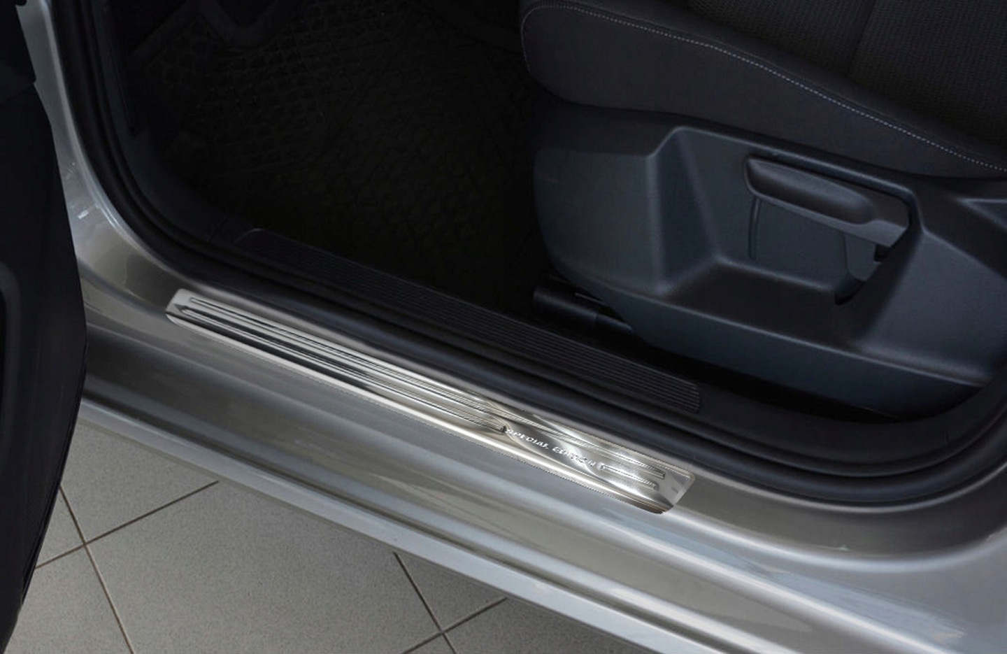 Dørbeskytter dørlister VW Golf Sportsvan 2014 - 2020 │ Special Edition Silver