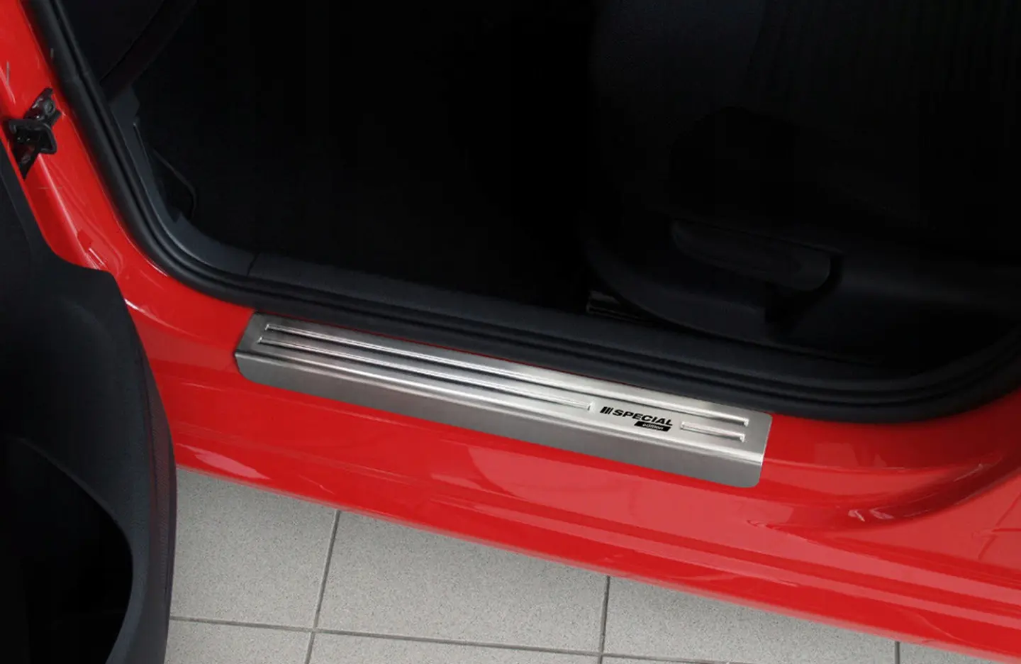 Dørbeskytter dørlister VW Polo V 2009 - 2017 │ Special Edition Silver