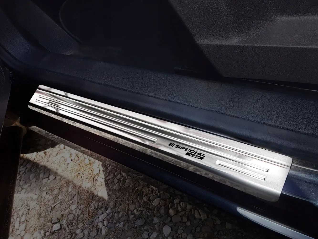 Dørbeskytter dørlister VW Tiguan 2007 - 2016 | Special Edition Silver