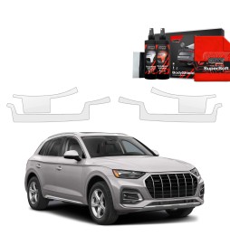 Dørbeskyttere Audi Q5 2020 - 2025 │ Beskyttelse Dørterskler PPF beskyttelsesfolie Gjennomsiktig BodyShield