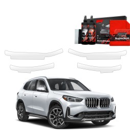 Dørbeskyttere BMW X1 2023 - 2025 │ Beskyttelse Dørterskler PPF beskyttelsesfolie Gjennomsiktig BodyShield