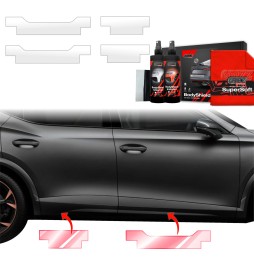 Dørbeskyttere Cupra Formentor 2020 - 2024 │ Beskyttelse Dørterskler PPF beskyttelsesfolie Gjennomsiktig BodyShield