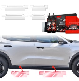 Dørbeskyttere Kia Sorento 2023 - 2025 │ Beskyttelse Dørterskler PPF beskyttelsesfolie Gjennomsiktig BodyShield