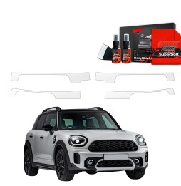 Dørbeskyttere Mini Countryman 2023 - 2025 │ Beskyttelse Dørterskler PPF beskyttelsesfolie Gjennomsiktig BodyShield