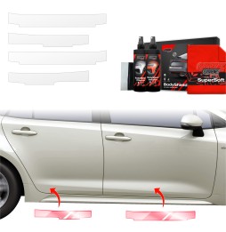Dørbeskyttere Suzuki Swace Facelift 2023 - 2025 │ Beskyttelse Dørterskler PPF beskyttelsesfolie Gjennomsiktig BodyShield