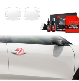 Dørhåndtakbeskyttere Alfa Romeo Junior 2024 - 2025 │ PPF beskyttelsesfolie Gjennomsiktig BodyShield